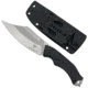 Takumitak Alert Fixed Blade Knife, 5in, D2, Clip Point, G10 Handle, Silver, TKF210SL