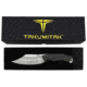 Takumitak Alert Fixed Blade Knife, 5in, D2, Clip Point, G10 Handle, Silver, TKF210SL