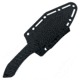 Takumitak Asym Fixed Blade Knife, 4.45 in Blade , 3cr13, Black, TKF318