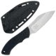Takumitak Day 500 Fixed Blade Knife, 4.5in, D2, Sheepsfoot, G10 Handle, Silver, TKF206SL