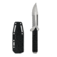 Takumitak Escort Fixed Blade Knife, 5.5in, D2, Drop Point, G10 Handle, Silver, TKF213SL