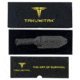 Takumitak Fulcrum Fixed Blade Knife, 4.5in, D2, Tanto, G10 Handle, Black, TKF201BK