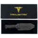 Takumitak Fulcrum Fixed Blade Knife, 4.5in, D2, Tanto, G10 Handle, Black, TKF201BK