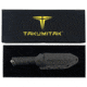 Takumitak Fulcrum Fixed Blade Knife, 4.5in, D2, Tanto, G10 Handle, Silver, TKF201SL