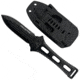 Takumitak Hidden Anger Fixed Blade Knife, 3.5in, D2, Spear Point, G10 Handle, Black, TKF205BK