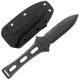 Takumitak Hidden Anger Fixed Blade Knife, 3.5in, D2, Spear Point, G10 Handle, Gray, TKF205GY