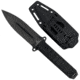 Takumitak Hitter Fixed Blade Knife, 5.5in, D2, Spear Point, G10 Handle, Black Stonewash, TKF214SW