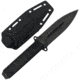 Takumitak Hitter Fixed Blade Knife, 5.5in, D2, Spear Point, G10 Handle, Black Stonewash, TKF214SW