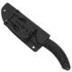 Takumitak Hunter Fixed Blade Knife, 4.5in, D2, Straight Back, G10 Handle, Black, TKF207BK