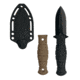 Takumitak Little Buddy Fixed Blade Knife, 2.9 in Blade , 3cr13, Black, TKF3S04