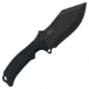 Takumitak Neuter Fixed Blade Knife, 4.5in, 3Cr13 Blade, Drop Point, FRN, Black, TKF319