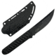 Takumitak Ninja Fixed Blade Knife, 4.25in, 3Cr13 Blade, Trailing Point, FRN, Black, TKF313