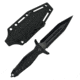 Takumitak Protector Fixed Blade Knife, 4.5 in, 3cr13, Black, TKF303