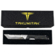 Takumitak Solution Fixed Blade Knife, 5.75in, D2, Tanto, G10 Handle, Silver, TKF216SL