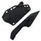 Takumitak Sparky Fixed Blade Knife, 2.9in, 3Cr13 Blade, Wharncliffe, FRN, Black, TKF3S09