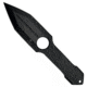 Takumitak Steel Rain Fixed Blade Knife, 4.63 in Blade , 3cr13, Black, TKF314