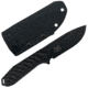 Takumitak Takumi Fixed Blade Knife, 4.5in, D2, Drop Point, G10 Handle, Black, TKF208BK