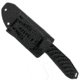 Takumitak Takumi Fixed Blade Knife, 4.5in, D2, Drop Point, G10 Handle, Black, TKF208BK