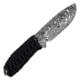 Takumitak Takumi Fixed Blade Knife, 4.5in, 3cr13 Blade, Drop Point Blade, 550LB Paracord Wrapped, Black, TKF103BK-CS