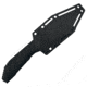 Takumitak Terminal Fixed Blade Knife, 4 in Blade , 3cr13, Black, TKF320