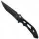 Takumitak Unhinged Fixed Blade Knife, 5in, D2, Drop Point Recurve, G10 Handle, Black Stonewash, TKF209SW