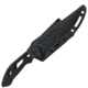 Takumitak Unhinged Fixed Blade Knife, 5in, D2, Drop Point Recurve, G10 Handle, Black Stonewash, TKF209SW