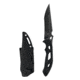 Takumitak Unhinged Fixed Blade Knife, 5in, D2, Drop Point Recurve, G10 Handle, Black Stonewash, TKF209SW