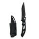 Takumitak Unhinged Fixed Blade Knife, 5in, D2, Drop Point Recurve, G10 Handle, Black Stonewash, TKF209SW