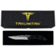 Takumitak Unhinged Fixed Blade Knife, 5in, D2, Drop Point Recurve, G10 Handle, Silver, TKF209SL