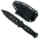Takumitak Unrestricted Fixed Blade Knife, 4.5in, 3Cr13 Blade, Spear Point, FRN, Black, TKF316