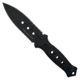 Takumitak Unrestricted Fixed Blade Knife, 4.5in, 3Cr13 Blade, Spear Point, FRN, Black, TKF316