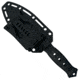 Takumitak Unrestricted Fixed Blade Knife, 4.5in, 3Cr13 Blade, Spear Point, FRN, Black, TKF316