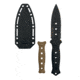 Takumitak Unrestricted Fixed Blade Knife, 4.5in, 3Cr13 Blade, Spear Point, FRN, Black, TKF316