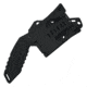 Takumitak Void Fixed Blade Knife, 2.5 in Blade , 3cr13, Black, TKF3S07