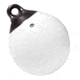 Taylor Made 18&quot; Tuff End Inflatable Vinyl Buoy - White 72361