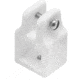 Taylor Made Square Tube Bimini Boatop Jaw Slide, White, 11830