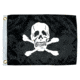 Taylor Made x 18" Jolly Roger Novelty Flag 12" 65065