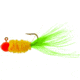 Team Crappie Slab Caller Jig, 1/16 oz, Orange/Yellow/Lime Fake Bait, 3/Pack, SD2D-743