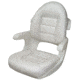 Tempress Elite Helm High-Back Boat Seat, White, 57010