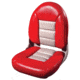 Tempress Navistyle High-Back Boat Seat /Gray, Red, 54911