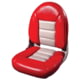 Tempress Navistyle High-Back Boat Seat /Gray, Red, 54911