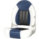 Tempress Probax High Back Orthopedic Boat Seat, White/Blue/Carbon, 68455