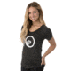 Tentree Leaf Ten Tee Tri-blend T-shirt, Womens, Phantom, S SP18-WJLEA-BLK-S