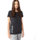 Tentree Leafy Mark Crewneck T-Shirt - Womens, Meteorite Black, Medium, TCW1344-0164-M