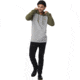 Tentree Oberon Fleece Hoodie - Mens, Lunar Rock/Olive Night, Extra Large, FA18-MFOBE-GRY-XL