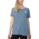 Tentree Sapling Relaxed Fit Womens T-shirt, Blue Mirage, Extra Small, FA18-WJSAP-BLU-XS