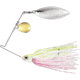 Terminator Pro Series Spinnerbait, Colorado/Willow Blades, Gold/Nickel Blade Finish, Shad Spawn, 1/2oz, PSS12CW111GN