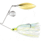 Terminator Pro Series Spinnerbait, Colorado/Willow Blades, Nickel/Gold Blade Finish, Nashville Sexy, 1/2oz, PSS12CW110NG