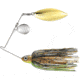 Terminator Pro Series Spinnerbait, Colorado/Willow Blades, Nickel/Gold Blade Finish, Sunny, 1/2oz, PSS12CW116NG