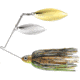 Terminator Pro Series Spinnerbait, Willow/Willow Blades, Nickel/Gold Blade Finish, Sunny, 3/8oz, PSS38WW116NG